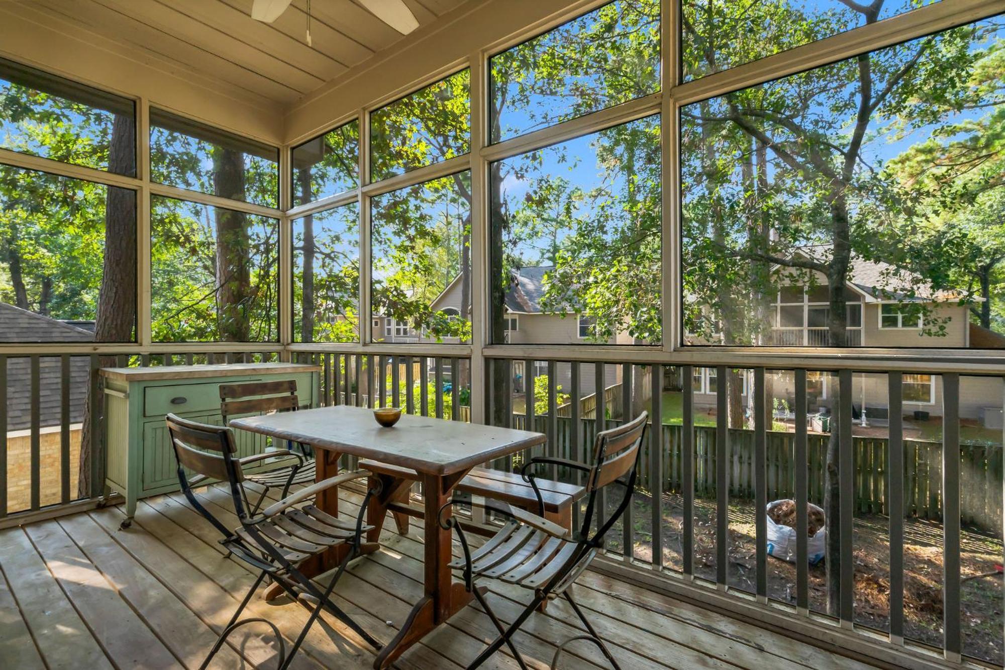 Cozy Home In The Woodlands Spring Exterior foto