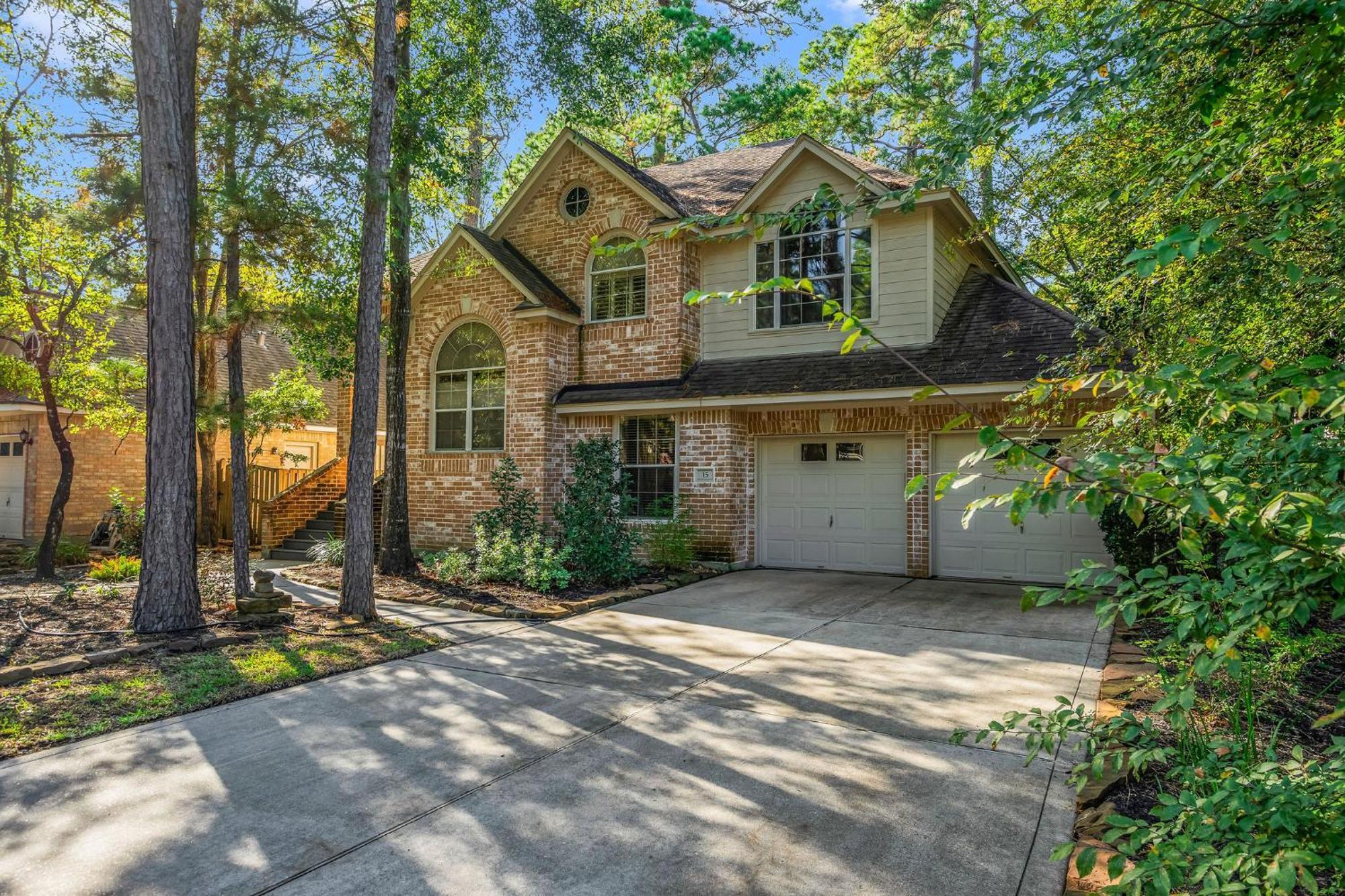 Cozy Home In The Woodlands Spring Exterior foto